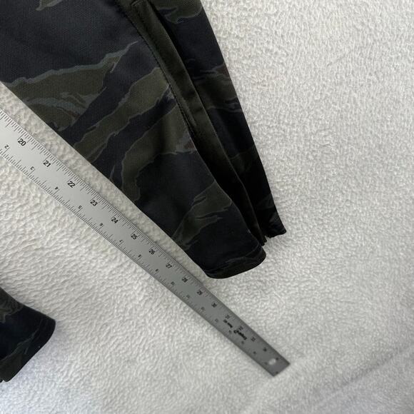 Jordan Brand Sweatpants Men's Medium Black Green Camo Alpha Tapered Jumpman Logo - Picture 4 of 10